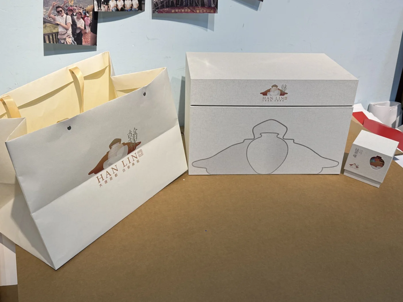 珺图包装白色精品包装组合实拍图 3